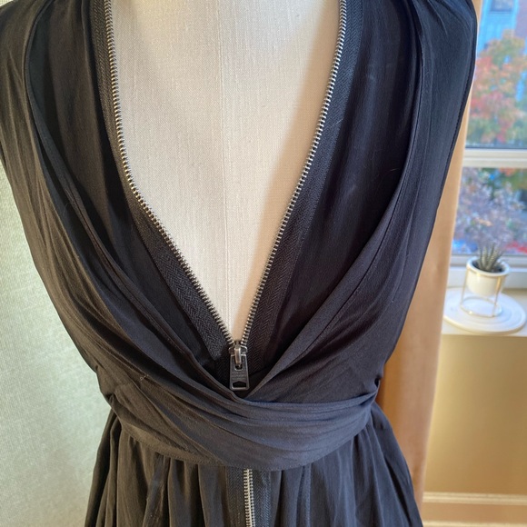 All Saints Black Dress - Picture 2 of 8
